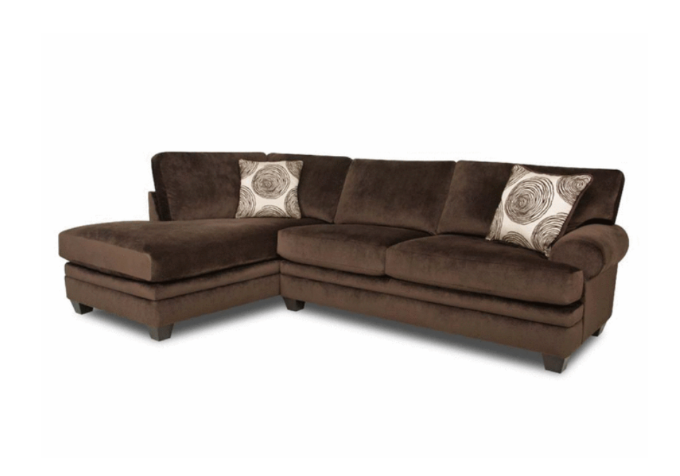 McClelland 6Piece LAF Chaise Reclining Sectional Louisville