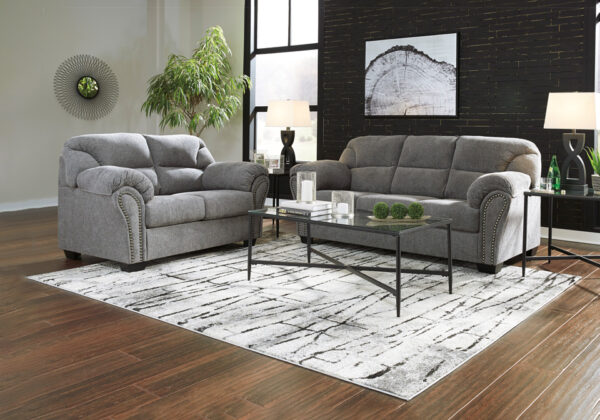 Allmaxx Pewter Sofa Set
