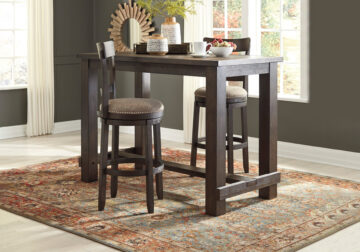 Drewing Brown 3pc Bar Height Dining Set Louisville Overstock Warehouse