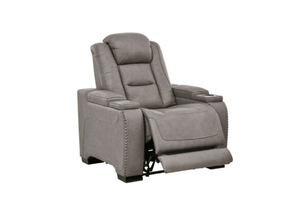 The Man-Den Gray Power Recliner - Image 4