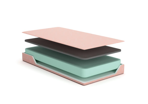 iKidz Coral Twin Mattress - Image 4