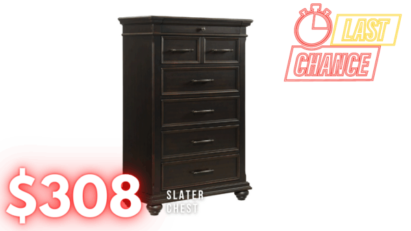 Last Chance Deal! - Slater Black Chest