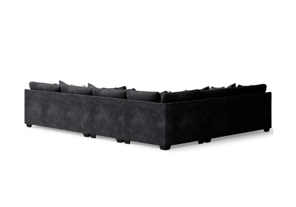 Lavernett Charcoal 4pc Sectional - Image 3