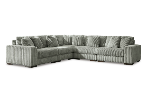 Lindyn Fog 5-Piece Sectional - Image 4