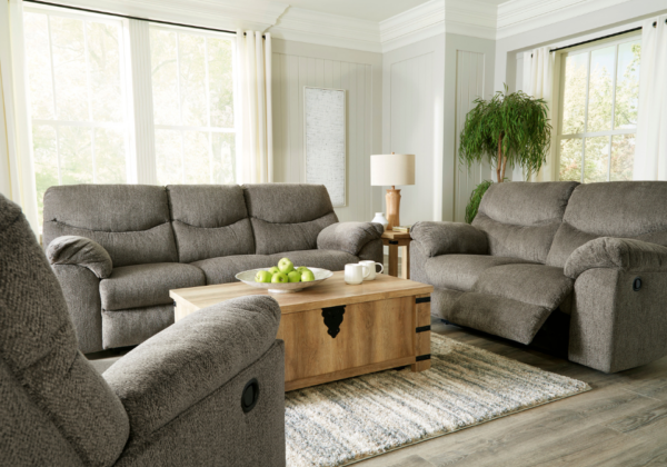 Alphons Putty Reclining Sofa Set - Image 2