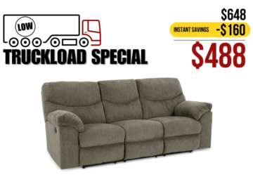 Alphons Putty Reclining Sofa