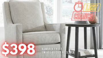 Last Chance Deal! - Kambria Frost Accent Chair