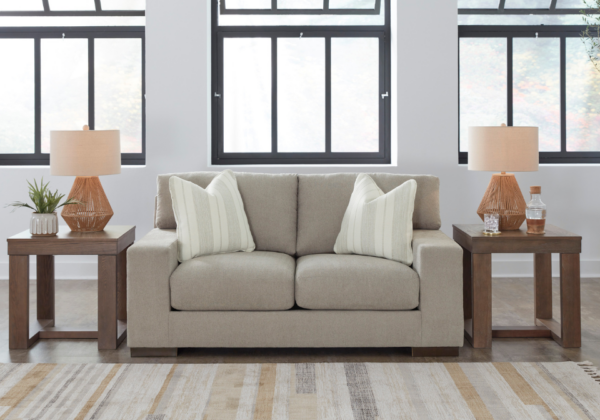 Maggie Flax Loveseat
