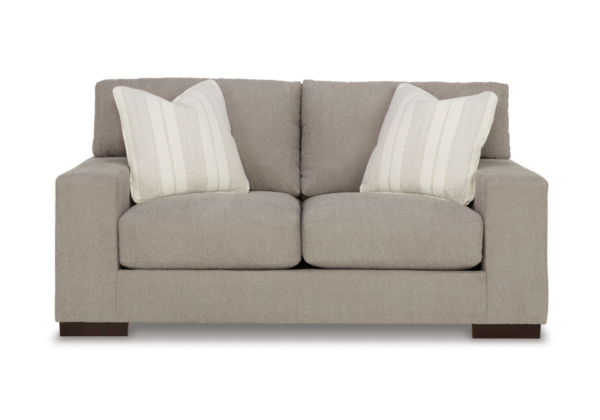 Maggie Flax Loveseat - Image 2