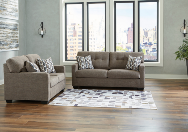 Mahoney Chocolate Sofa Set