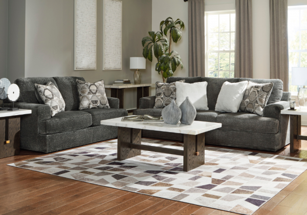 Karinne Smoke Sofa Set - Image 2