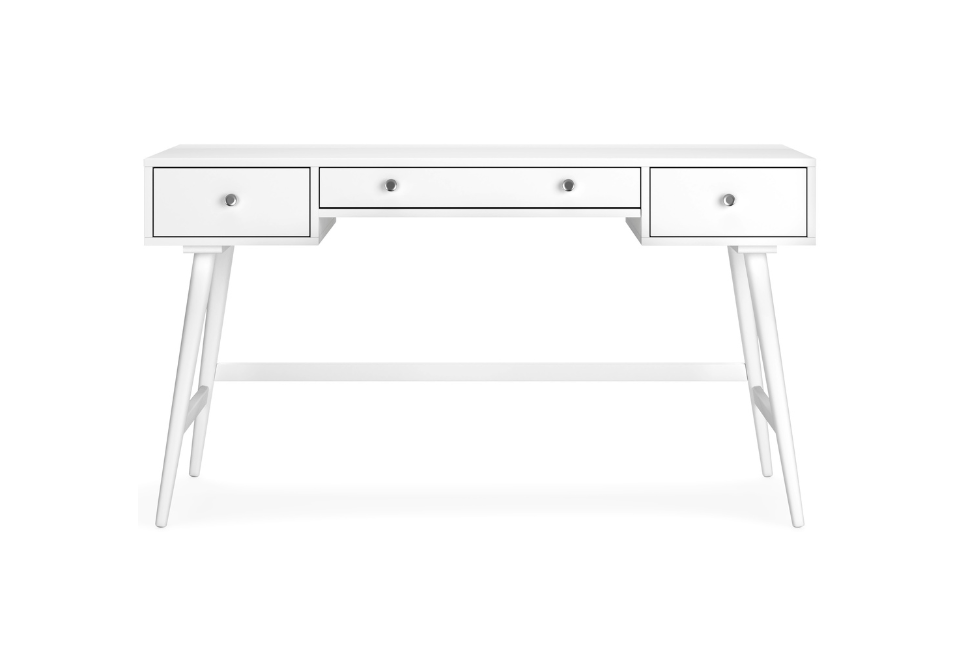 Thadamere White Office Desk Louisville Overstock Warehouse