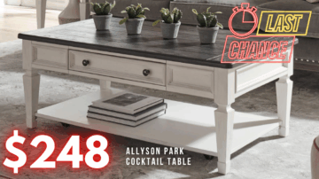 Last Chance Deal! - Allyson Park Cocktail Table