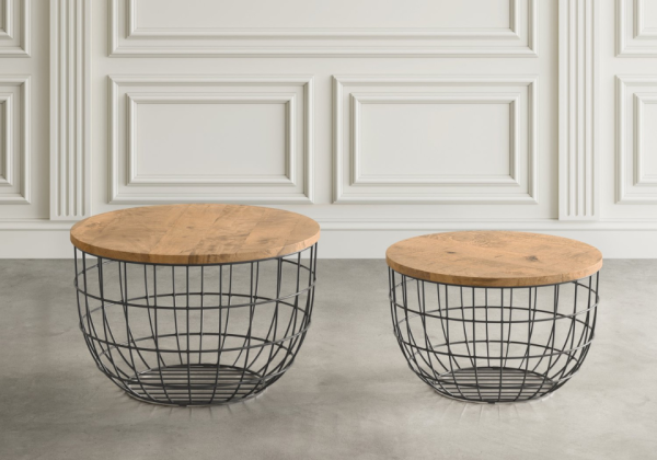 Rondo Black Nesting Cocktail Tables - Image 2