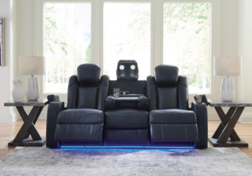 Fyne-Dyme Sapphire Power Reclining Loveseat