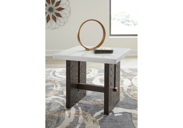Burkhaus Brown End Table