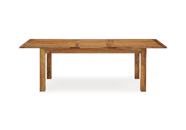 Dressonni Brown Dining Extension Table - Image 3