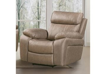 Alternative view of Telluride Tan Recliner