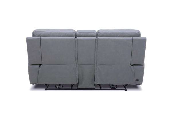 Cooper Blue Gray Power Reclining Loveseat - Image 7