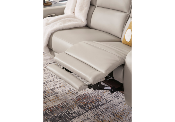 Mercomatic Gray Reclining Sofa Set - Image 6