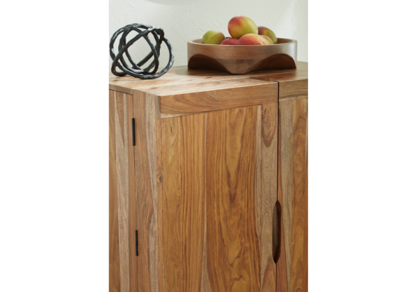 Dressonni Brown Bar Cabinet - Image 5