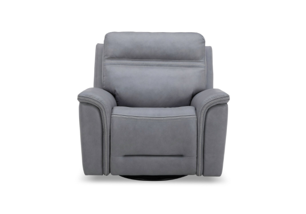 Cooper Blue Gray Power Recliner - Image 2