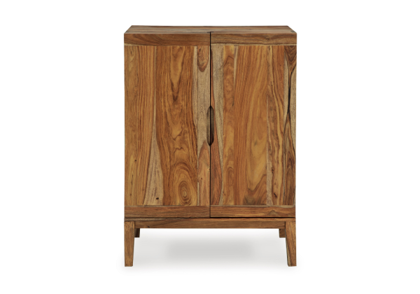 Dressonni Brown Bar Cabinet - Image 2