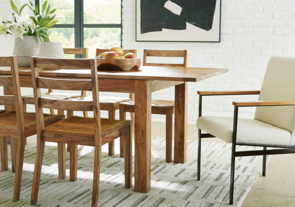 Dressonni 9-Piece Dining Room Table Set - Image 3
