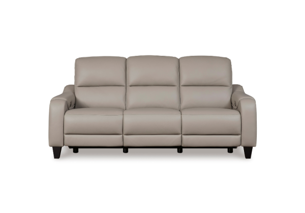 Mercomatic Gray Reclining Sofa - Image 2