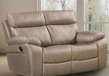 Alternative view of Telluride Tan Reclining Loveseat