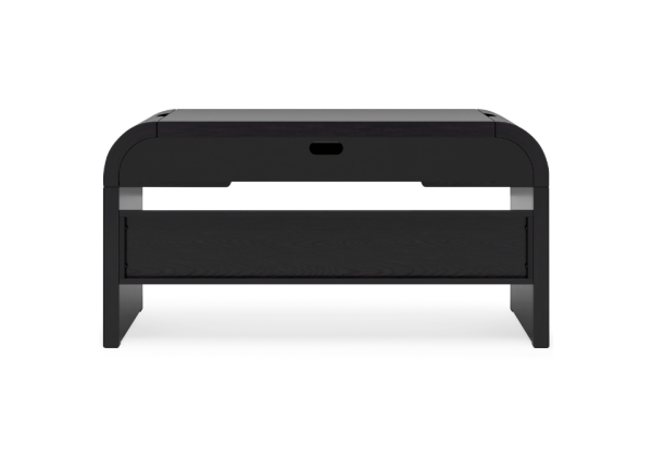 Rowanbeck Black Home Office Desk - Image 6