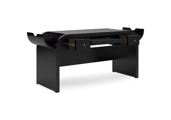 Rowanbeck Black Home Office Desk - Image 5