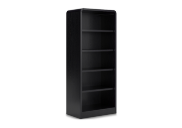 Rowanbeck Black Bookcase