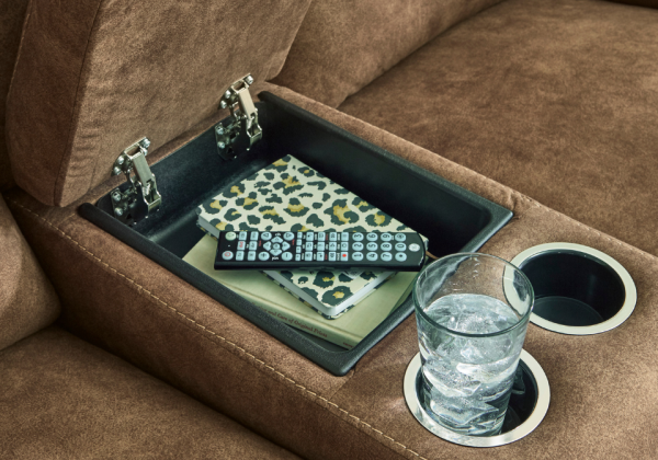 Edenwold Brindle Reclining Sofa Set - Image 6