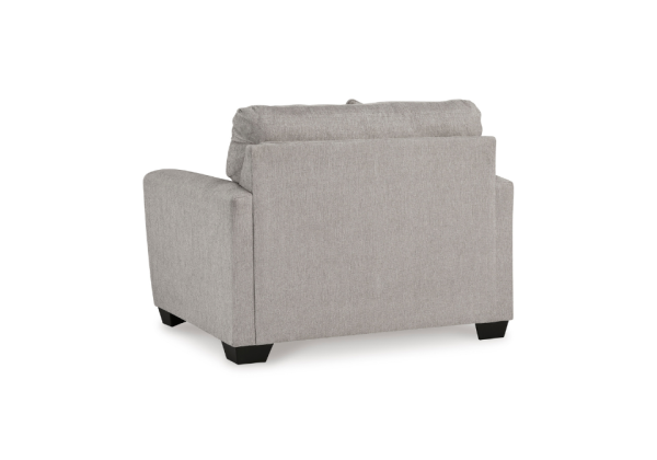 Avenal Park Flannel Chair and a Half - Image 4