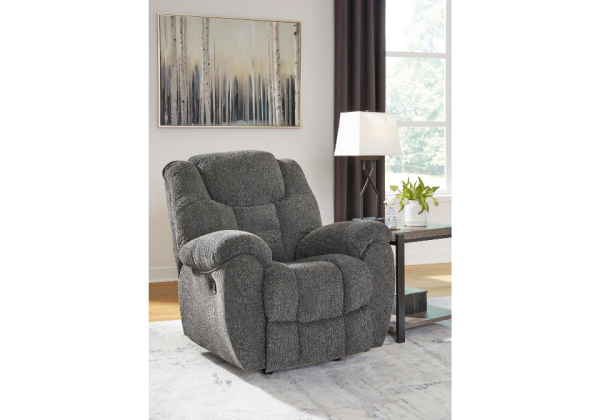 Foreside Charcoal Reclining Recliner