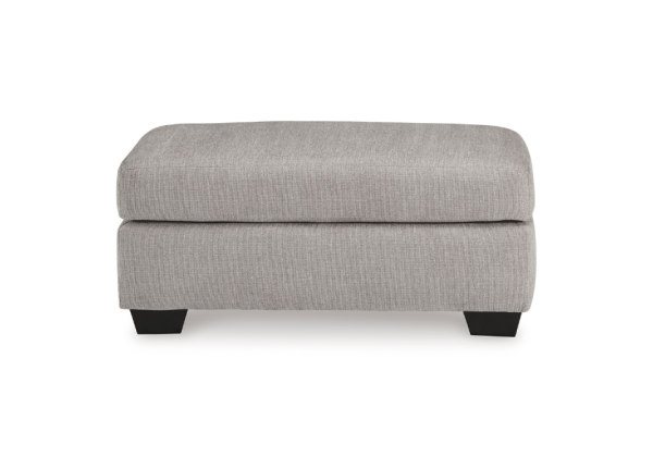 Avenal Park Flannel Ottoman - Image 2