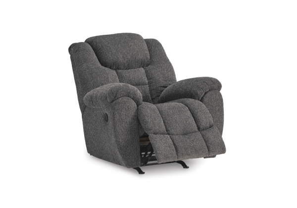 Foreside Charcoal Reclining Recliner - Image 4