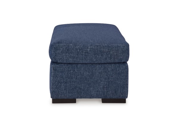Evansley Navy Ottoman - Image 4