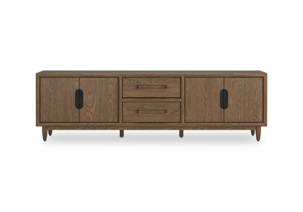 Roanhowe Brown Extra Large TV Stand - Image 2