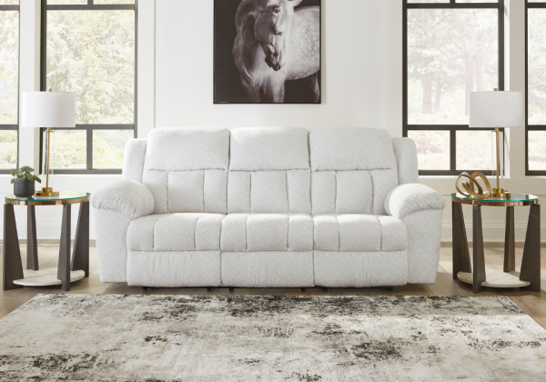 Frohn Snow Reclining Sofa Set - Image 4
