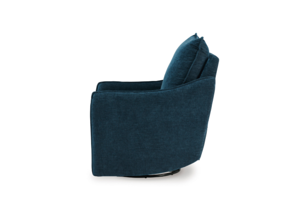 McBurg Navy Power Swivel Recliner - Image 5