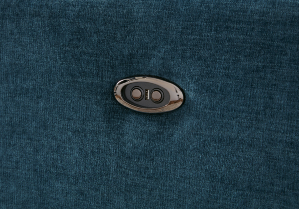 McBurg Navy Power Swivel Recliner - Image 6