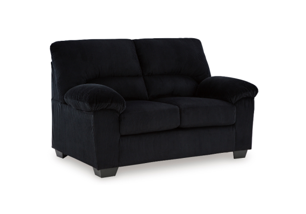 SimpleJoy Onyx Loveseat - Image 3