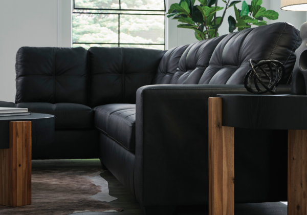 Barlin Mills Carbon LAF Chaise Sectional - Image 5