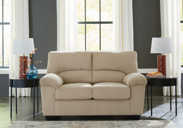 SimpleJoy Sand Loveseat - Image 3
