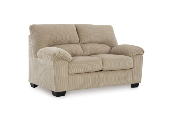 SimpleJoy Sand Loveseat - Image 2