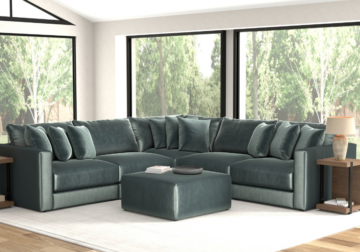 Remington Pine 5-Piece Sectional
