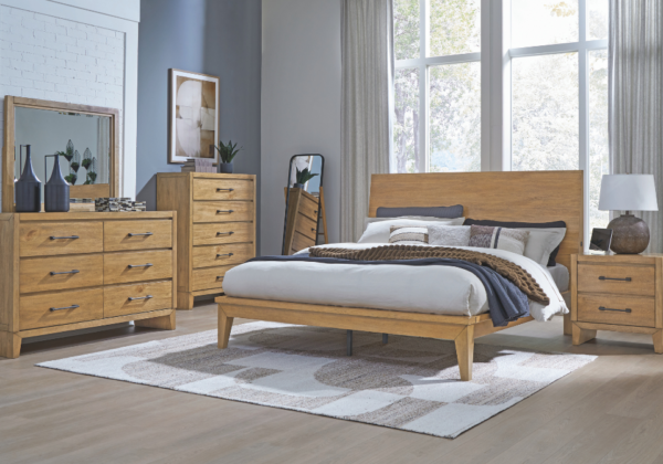 Sherbana King Panel Bed Set