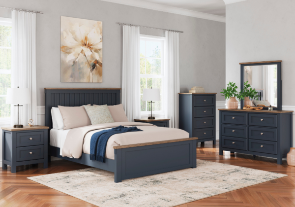 Landocken Queen Panel Bed Set